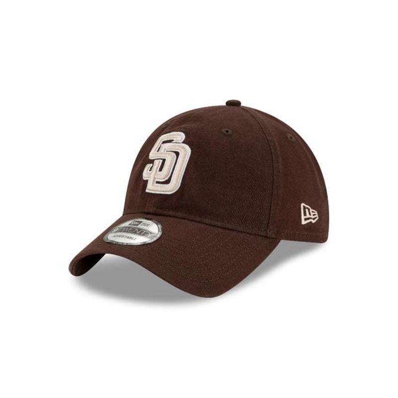 MLB San Diego Padres Core Classic Alt 9Twenty Adjustable (MVA8063) - Brown New Era Caps